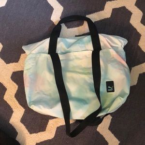 Puma tie dye sports bag